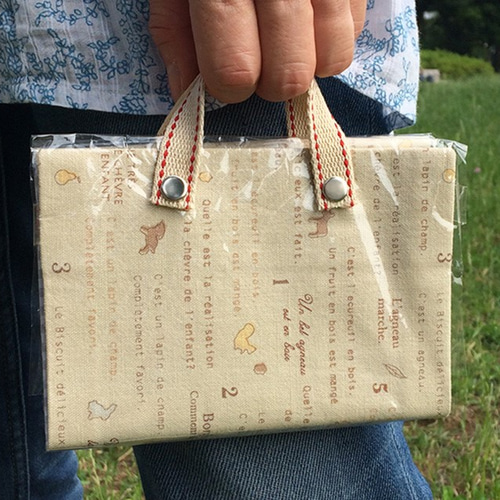 大人気 ☆取っ手付☆バッグ型ブックカバー～BOOKBAG～ ブック 文房具・ステーショナリー