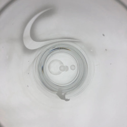 食洗器OK　ビールグラス　三日月夜のゴルフ(受注製作)/Kubire tall glass 2枚目の画像