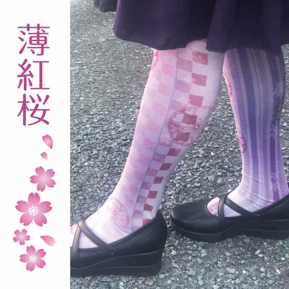 【↓更便宜↓】Usukuzakura【過膝襪】 第3張的照片