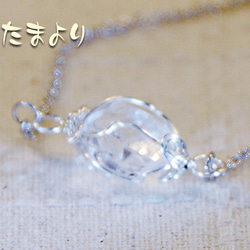 「妖精の囁き」ハーキマーダイヤモンドのブレスレット 4枚目の画像
