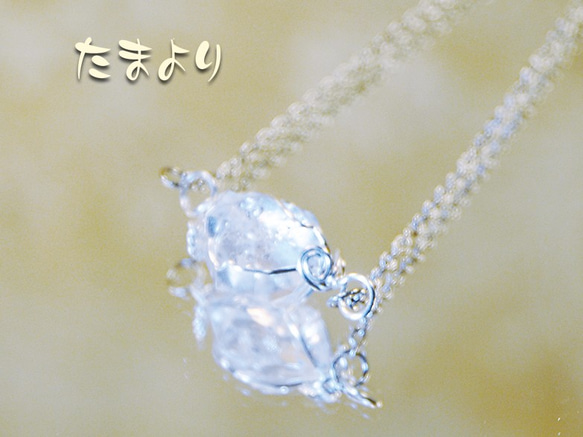 「妖精の囁き」ハーキマーダイヤモンドのブレスレット 5枚目の画像