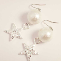 star pearl pierce(silver) 2枚目の画像