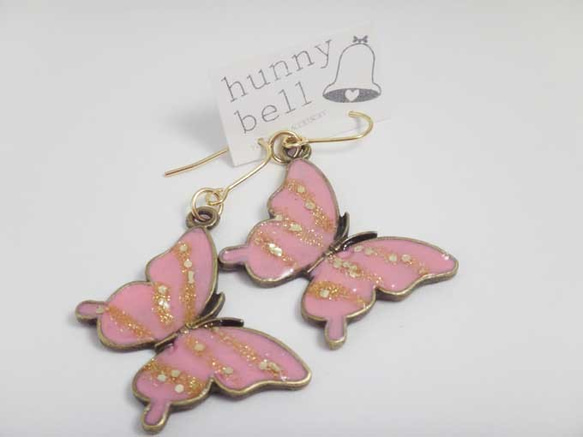 girly butterfly pierce　 2枚目の画像