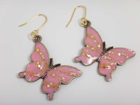 girly butterfly pierce　 3枚目の画像