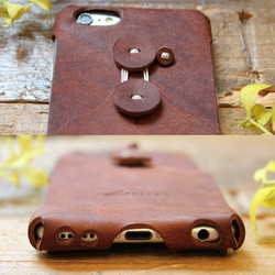 iPhone Dress for iPhone6/6s  D BROWN 3枚目の画像