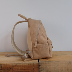 Rucksack mini / Ivory**カルタレザー 4枚目の画像