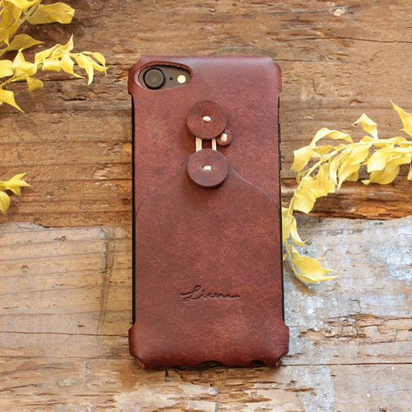 iPhone Dress for iPhone7/8 / D BROWN 1枚目の画像
