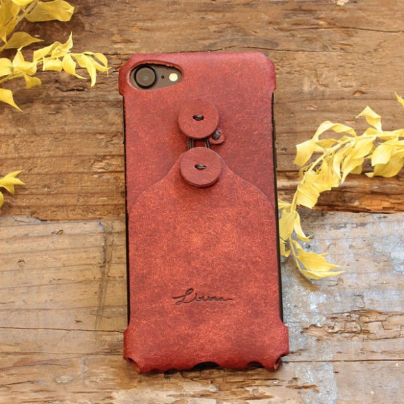 iPhone Dress for iPhone7/8 / BRICK RED 1枚目の画像