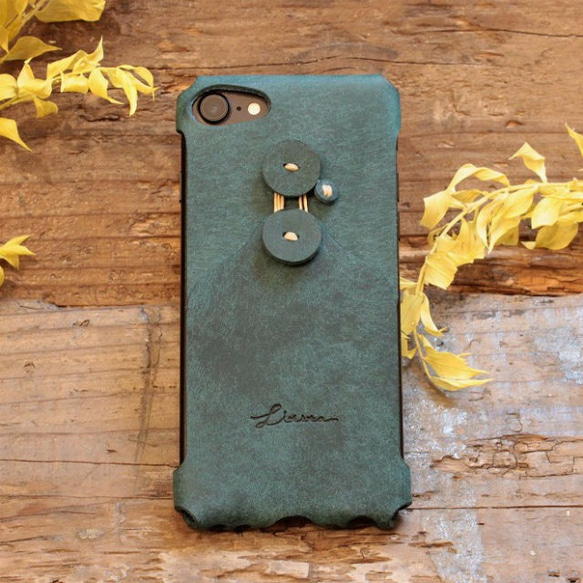 iPhone Dress for iPhone7/8 / BLUE GREEN 1枚目の画像