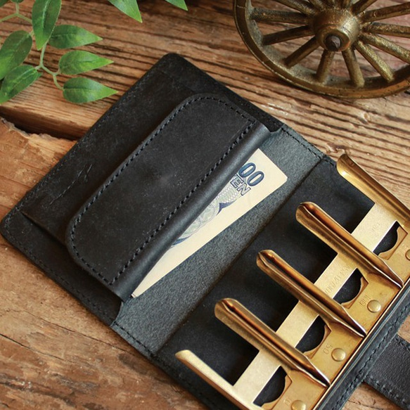 Coin Wallet Ⅱ *BLACK　コインキャッチャー ( GOLD ) 6枚目の画像