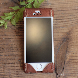 iPhone Dress for iPhone 5s / SE / BROWN 2枚目の画像