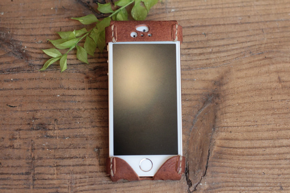 iPhone Dress for iPhone 5s / SE / BROWN 2枚目の画像