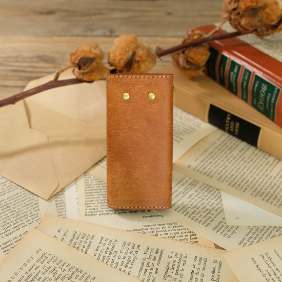 【イタリアンレザー】Key Case / CAMEL *レザーキーケース*プエブロ