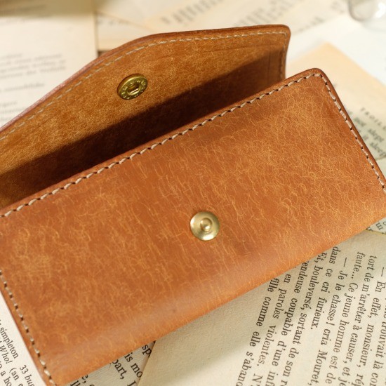 【イタリアンレザー】Key Case / CAMEL *レザーキーケース*プエブロ