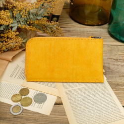 薄くて軽いお財布 / Pueblo Compact Wallet**Yellow 3枚目の画像