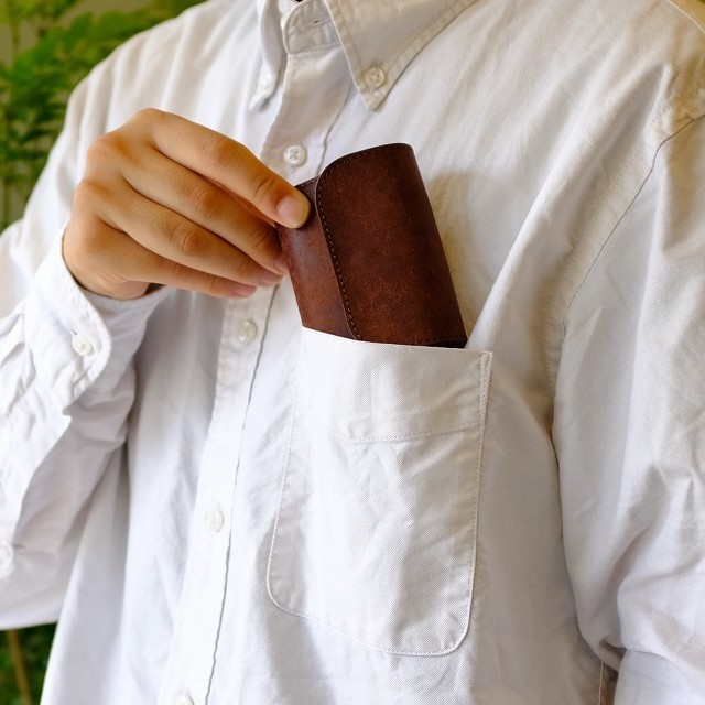 Tiny Wallet / D BROWN *小さい*ミニ