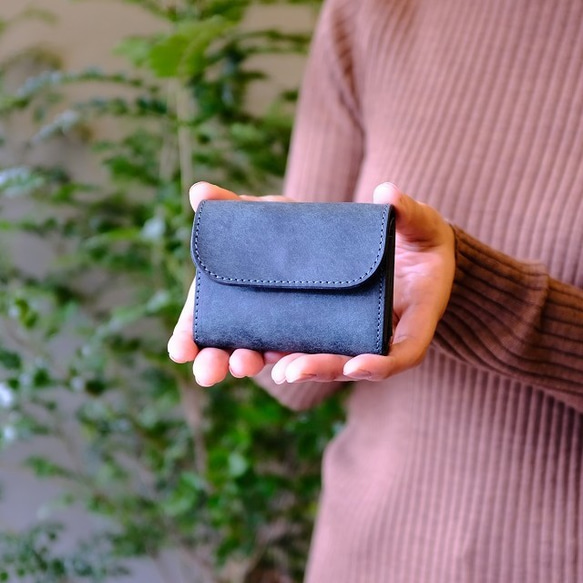 【Creema限定！お得なクリスマスギフトセット】Tiny Wallet × Key Case 2枚目の画像