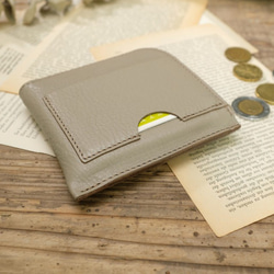 薄くて小さいお財布 / Compact Wallet Half *Arizona Gray 5枚目の画像