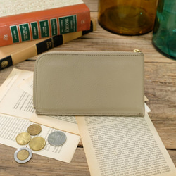 薄くて軽いお財布 / Arizona Compact Wallet *Grey 3枚目の画像