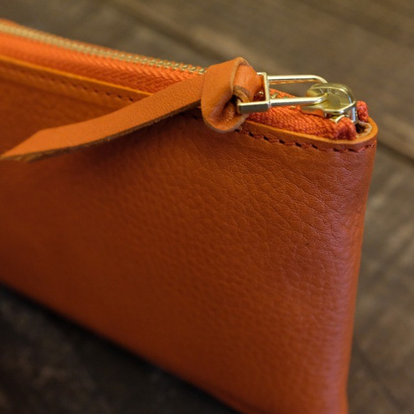 薄くて軽いお財布 / Arizona Compact Wallet *Orange 9枚目の画像