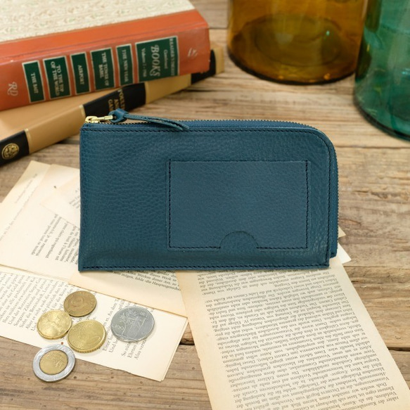 薄くて軽いお財布 / Arizona Compact Wallet *Blue 2枚目の画像
