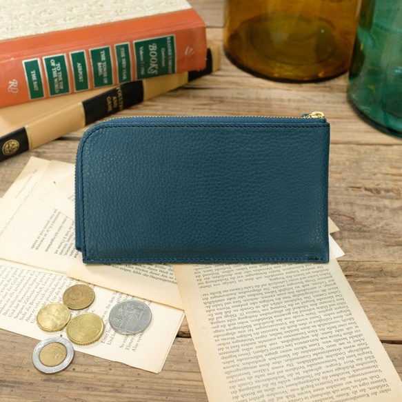 薄くて軽いお財布 / Arizona Compact Wallet *Blue 3枚目の画像