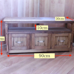 大人可愛　TV台　カラー3種類 最大37v　只今、受注生産になります 2枚目の画像