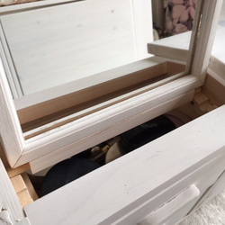 ドレッサーテーブル　忙しい朝ながらメイク　 5枚目の画像