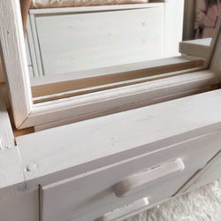 ドレッサーテーブル　忙しい朝ながらメイク　 7枚目の画像