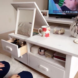 ドレッサーテーブル　忙しい朝ながらメイク　 8枚目の画像