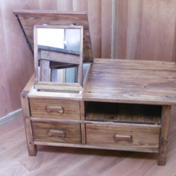 ドレッサーテーブル　忙しい朝ながらメイク　 9枚目の画像