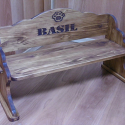 Children's bench  First chair gift  name加工付き 6枚目の画像