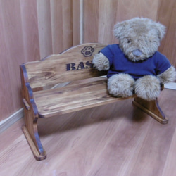 Children's bench  First chair gift  name加工付き 8枚目の画像