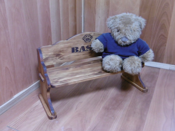 Children's bench  First chair gift  name加工付き 8枚目の画像