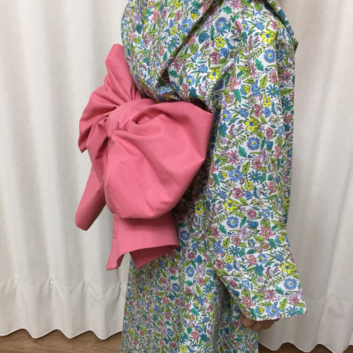 リバティ　浴衣 Amazon.co.jp: [dear-japan] 浴衣 LIBERTY柄 花 植物 白 黄緑