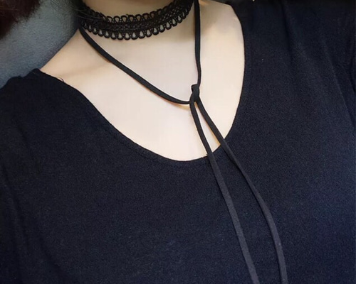 ※再値下げ※美品※ルボンボン　オリビアダイヤモンドチョーカー les bonbon】 olivia diamond choker / オリビア ダイヤモンド