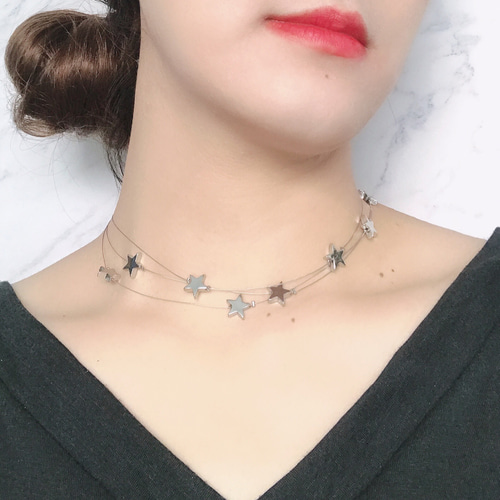 新作♥︎大人の美しさ 高見え シンプル 星チョーカー ネックレス