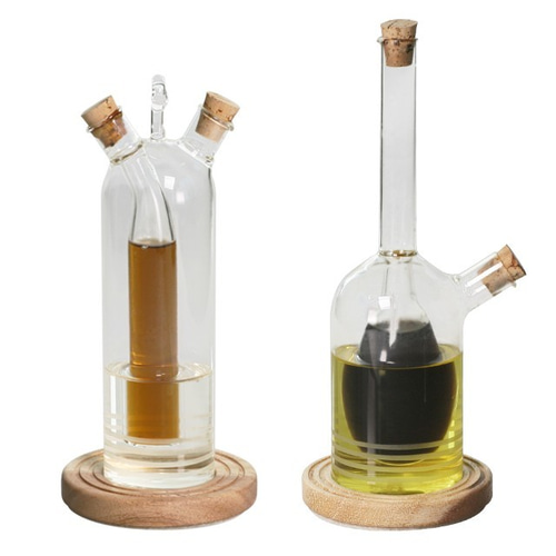 1つのボトルに2種類入る調味料入れ A その他キッチン小物 border Lu