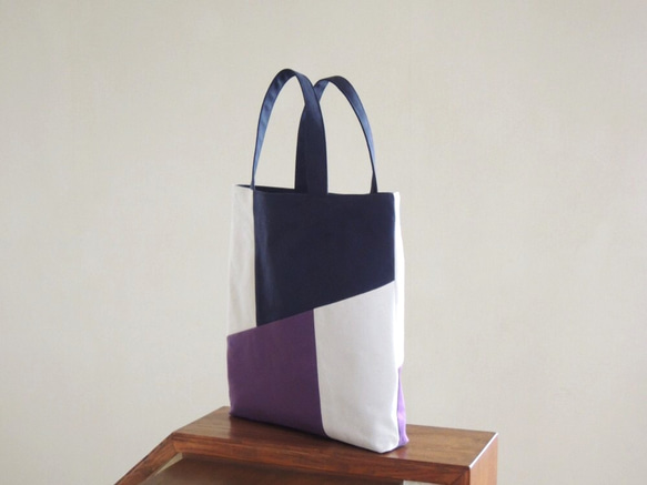 手提袋[博物館/紫色]（11號帆布） 第1張的照片