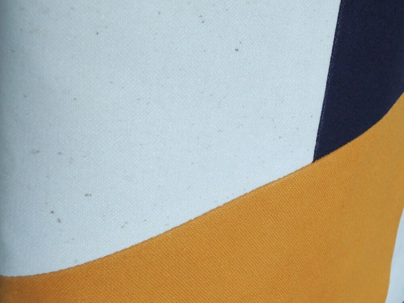 トートバック【museum/yellow】（11号帆布） 4枚目の画像