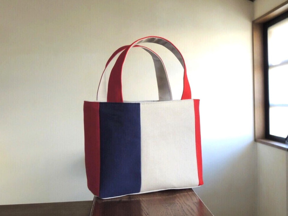 mini tote bag【vintage】（11號帆布） 第2張的照片