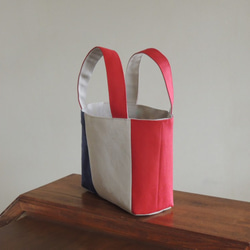 mini tote bag【vintage】（11號帆布） 第3張的照片