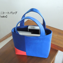 mini tote bag【vintage】（11號帆布） 第5張的照片