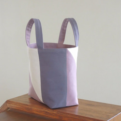 手提袋【淡紫色/S】 第3張的照片