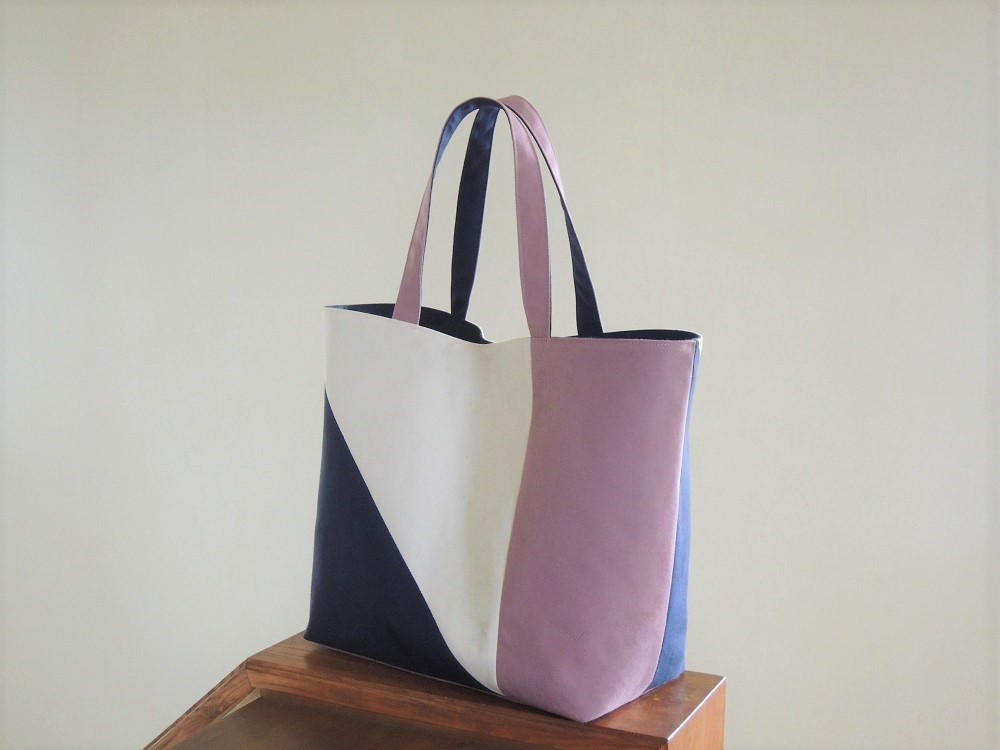 トートバッグ【bush clover /LL】（11号帆布）