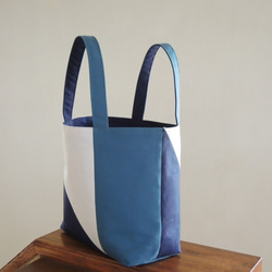 手提包【藍星/M】（11號帆布） 第3張的照片