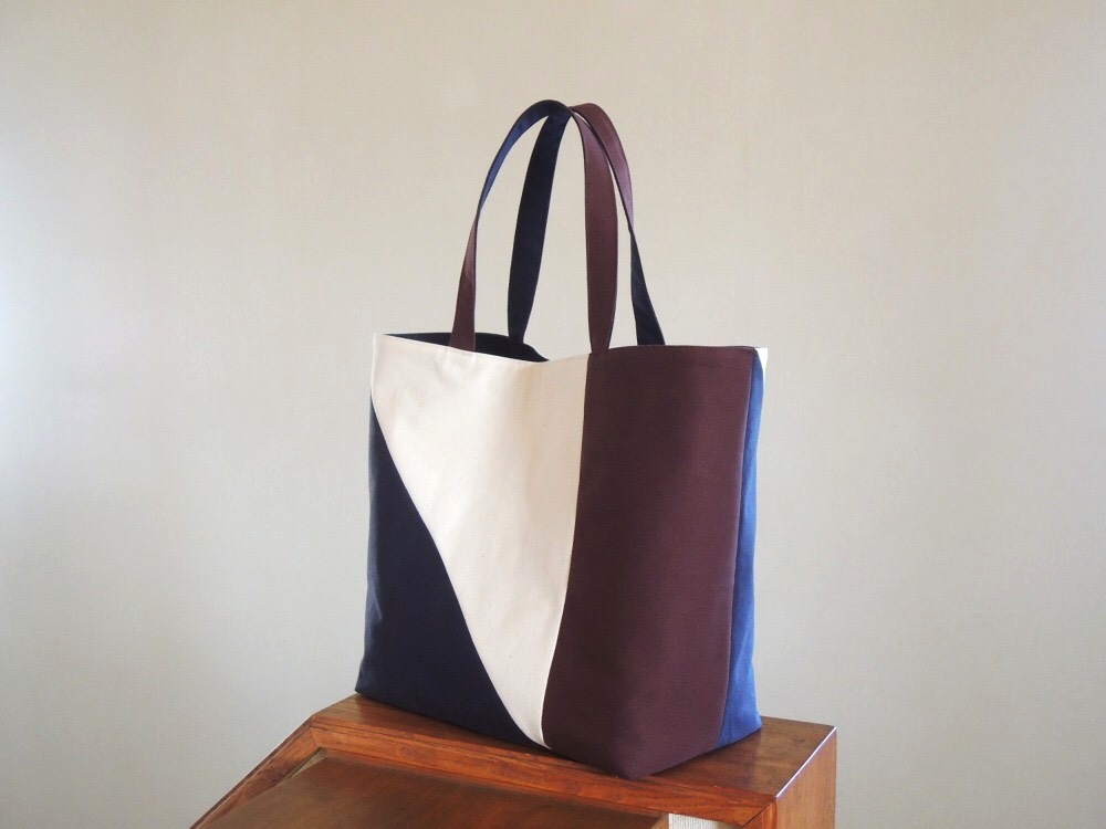 トートバック【dahlia /LL】（11号帆布）