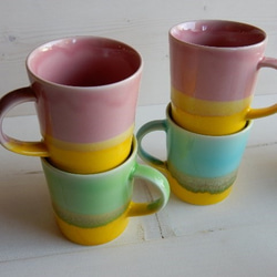 B級品　twotonecolorマグカップ(ピンク)　 7枚目の画像