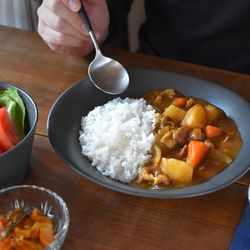 Pasta＆Curry＆Soup Plate(マットブラック) 2枚目の画像