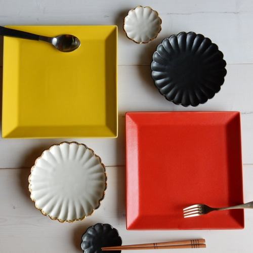 大サイズ ワンプレート皿 (イエロー) 大皿 Kaneatsu工房 通販